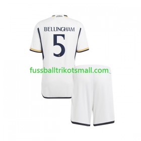 Fußballtrikots Real Madrid Jude Bellingham 5 Kinder 2023-2024 Kurzarm Heimtrikotsatz kaufen